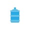 Water gallon icon design template vector isolated