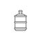 Water gallon icon design template vector isolated