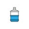 Water gallon icon design template vector isolated