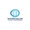 Water gallon logo concept vector