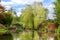 The water garden of Claude Monet in spring
