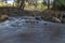 Water going down the Lucainena river