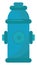 Water hydrant, illustration, vector