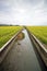 Water of irrigation in canal