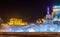 Water-jet Fountain in Unirii square - Bucharest