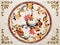 WATER-JET STONE MEDALLION Marble floor tile stone decoration