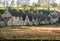 Water meadow in the picturesque village Bibury