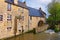Water mill and Aure River of Bayeux in Normandy France