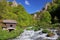 Water mill on the spring of cerna river