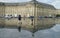 Water Mirror square in Bordeaux, France