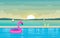 Water Outdoor Swimming Pool Hotel Nature Relax View Illustration