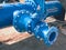 Water piping with new Gate valves and reduction member