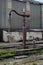 Water point for steam engines at Midland Railway UK