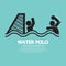 Water Polo Sport Sign