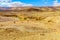 Water pond and landscape in Makhtesh crater Ramon