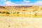 Water pond and landscape in Makhtesh crater Ramon