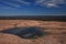 Water pool on top of enchanted rock