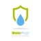 Water proof logo