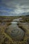 Water puddle at dainthlen waterfall