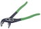 Water pump pliers with green handles
