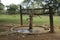 Water pump in rural Uganda, Africa