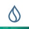 Water, Raindrop Icon Vector Logo Template Illustration Design. Vector EPS 10