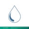 Water, Raindrop Icon Vector Logo Template Illustration Design. Vector EPS 10