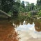 Water reflection near Bonteay Kdey temple Siam Reap