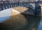 Water Reflections on Legion Bridge in Prague