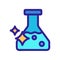 Water research icon vector. Isolated contour symbol illustration