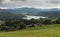 Water reservoir Solina in Bieszczady in Poland