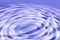 Water ripples blue