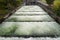 Water Rushes Over the Fish Ladder at the Bonneville Dam, Cascade Locks, Oregon, USA