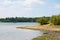 Water`s edge of Bewl Water reservoir in Tunbridge Wells, Kent