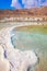 Water in the salty Dead Sea