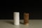 Water sediment filter cartridge. Used dirty and new clean filter cartridge