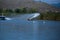 Water ski contest for european champion cup in Ioannina