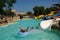 Water Slide in Aquapark Resort in Egipt