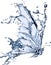 Water splash butterfly