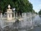 Water spray from Boy and King of Naga fountain sculpture