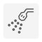 Water spraying icon