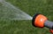 Water sprinkler closeup