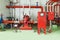 Water sprinkler and fire alarm fighting system