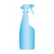 Water sprinkler isolated icon in design. Garden sprayer, plastic spray bottle, cleaning supplies, domestic tool vector