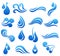 Water symbol set