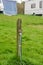 Water tap on a campsite in UK.