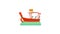 Water taxi icon animation