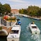 Water taxi at Piazza Roma Venice