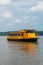 A water taxi in the Potomac River, in Alexandria, Virginia