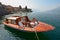 Water taxi, Varenna, Lake Como, Italy